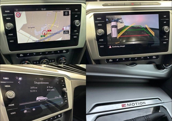 Volkswagen Passat cena 84900 przebieg: 135690, rok produkcji 2019 z Cybinka małe 121